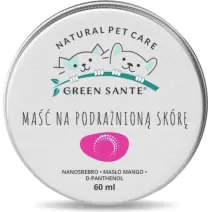 Green Sante naturalna maść na Podrażnioną skórę dla psa i kota 60ml cena 38,90zł
