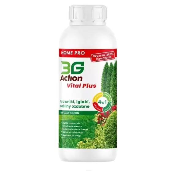 Nawóz uniwersalny koncentrat Vital Plus 4w1 Eco 1L 3G Action cena 68,99zł