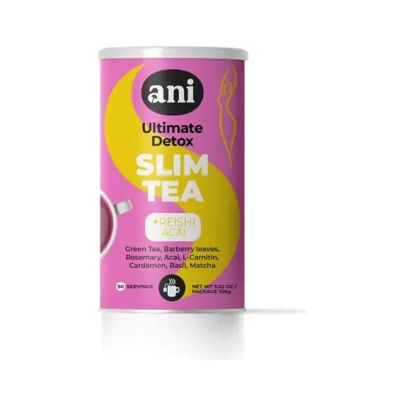 Herbata zielona Detox Slim z reishi BIO 100 g Ani cena 47,00zł