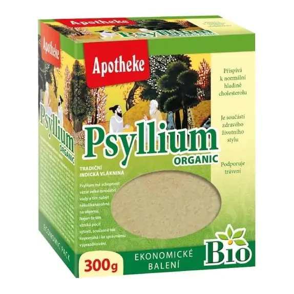Błonnik (łuski babki jajowatej) BIO 300 g Apotheke cena €12,91