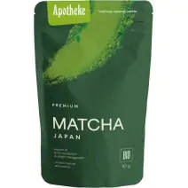 Herbata zielona matcha japońska BIO 80g Apotheke cena 52,00zł