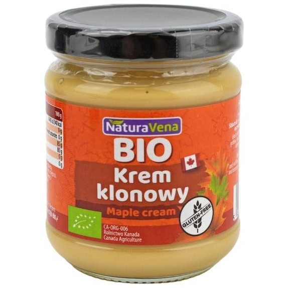 Krem klonowy BIO 250 g Naturavena cena 41,00zł