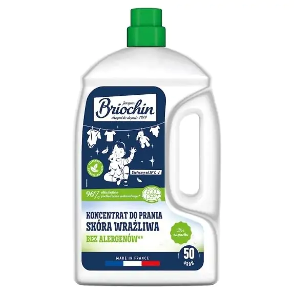 Płyn do prania bezzapachowy dla skóry wrażliwej ECO 2,27L Briochin cena 54,00zł
