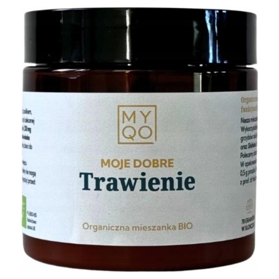 MYQO Moje dobre Trawienie mieszanka grzybów 70 g cena 153,90zł