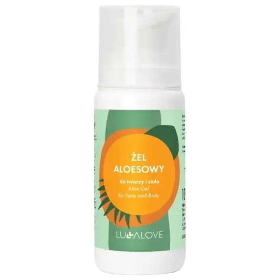 LullaLove Żel aloesowy do twarzy i ciała ulga 100 ml cena 44,90zł