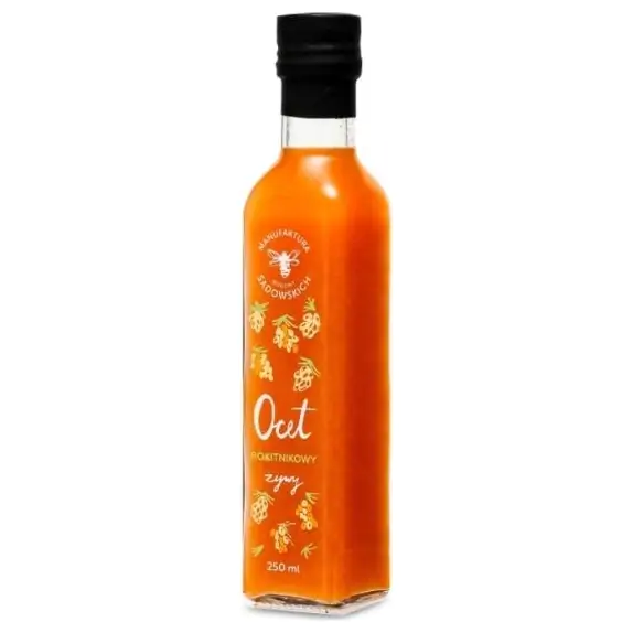Ocet rokitnikowy 250 ml Pasieka Sadowskich cena 36,90zł