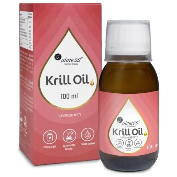 Aliness Krill Oil Omega 3 z Astaksantyną 100 ml cena 149,90zł