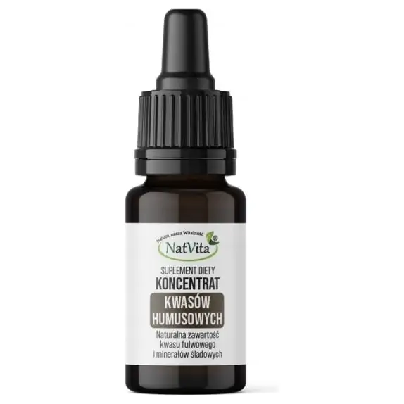 Natvita Koncentrat kwasów humusowych kwas Fulwowy 15 ml cena 26,73$