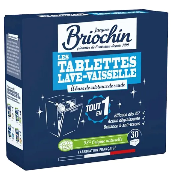 Tabletki do zmywarek silnie odtłuszczające ECO 30 sztuk Briochin cena 35,89zł