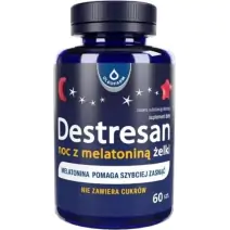 Destresan Noc z mel żelki 60 sztuk Oleofarm cena 55,00zł
