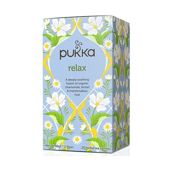 Pukka relax 20 saszetek BIO cena 26,90zł