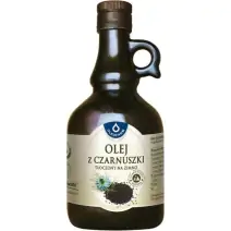 Olej z czarnuszki tłoczony na zimno 500 ml Oleofarm cena 61,00zł