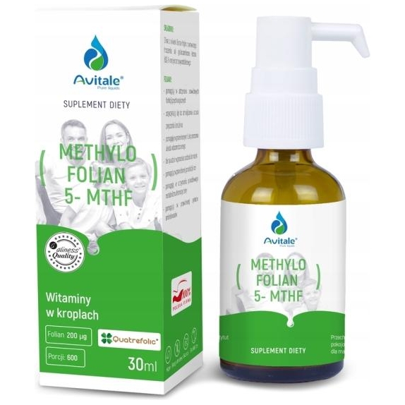 Avitale MethyloFolian 5- MTHF 30 ml cena 49,90zł