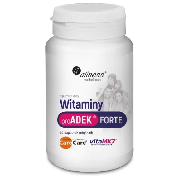 Aliness Witaminy ProADEK Forte 60 kapsułek cena 64,90zł