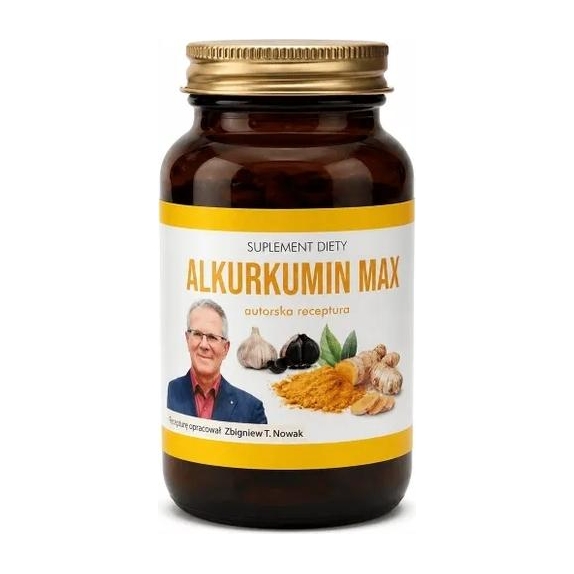 Alkurkumin MAX 60kapsułek Zbigniew T. Nowak cena 74,00zł