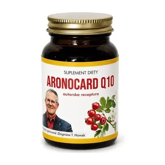Aronocard Q10 60kapsułek Zbigniew T. Nowak cena 74,00zł