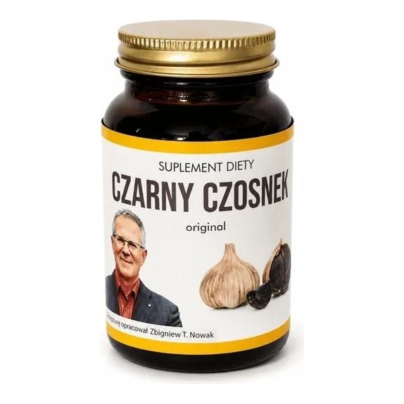 Czarny Czosnek ORIGINAL 60kapsułek Zbigniew T. Nowak cena 64,00zł