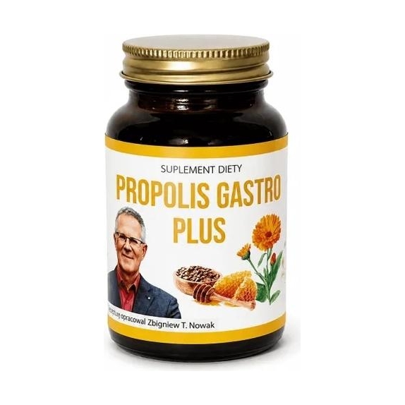 Propolis Gastro PLUS  60kapsułek Zbigniew T. Nowak cena 79,00zł