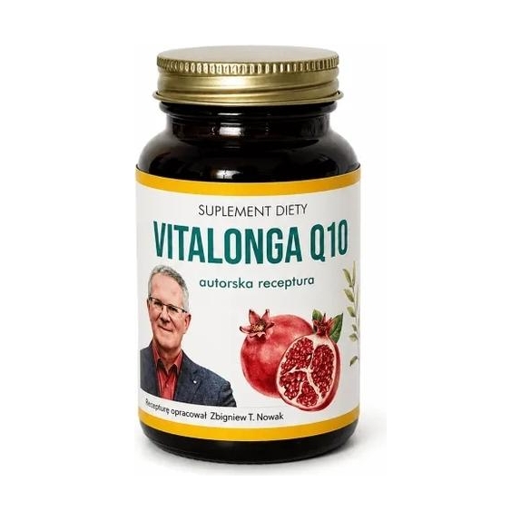 Vitalonga Q10 60kapsułek Zbigniew T. Nowak cena 74,00zł