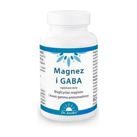Dr Jacobs Magnez i GABA 90kapsułek  cena 69,00zł