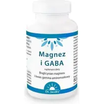 Dr Jacobs Magnez i GABA 90kapsułek  cena 18,63$