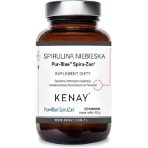 Kenay Spirulina niebieska Pur-Blue Spiru-Zan 120tabletek cena 61,90zł