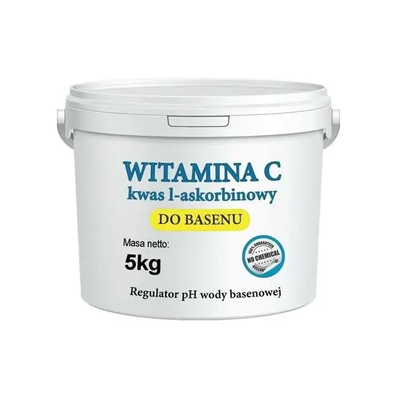 Kwas L-Askorbinowy (Witamina C) do basenu wiaderko 5kg cena €28,31