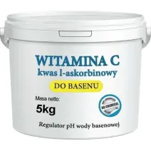 Kwas L-Askorbinowy (Witamina C) do basenu wiaderko 5kg cena 125,00zł