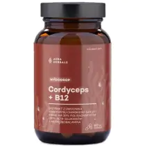 Aura Herbals Mycodrop Cordyceps 60 kapsułek cena 29,90zł