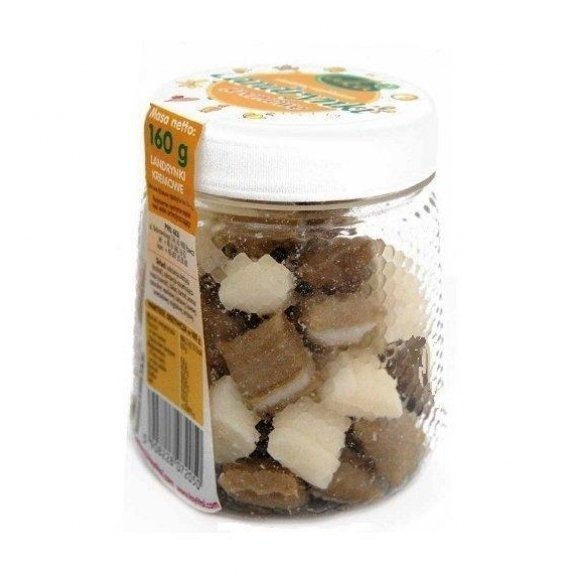 Landrynki bez cukru kremowe 160 g Pięć Przemian cena €3,22