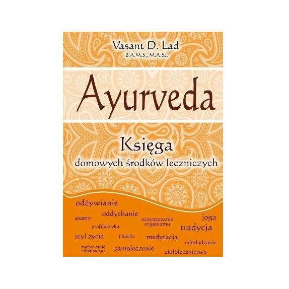 Książka "Ayurveda" Lad Vasant D cena 67,90zł
