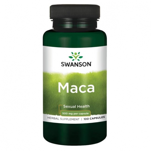 Swanson maca 500 mg 100 kapsułek cena 26,95zł