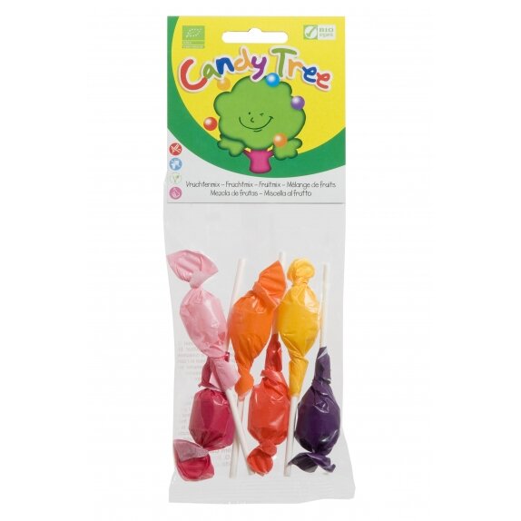 Lizaki okrągłe mix 6 sztuk Candy Tree cena 10,85zł