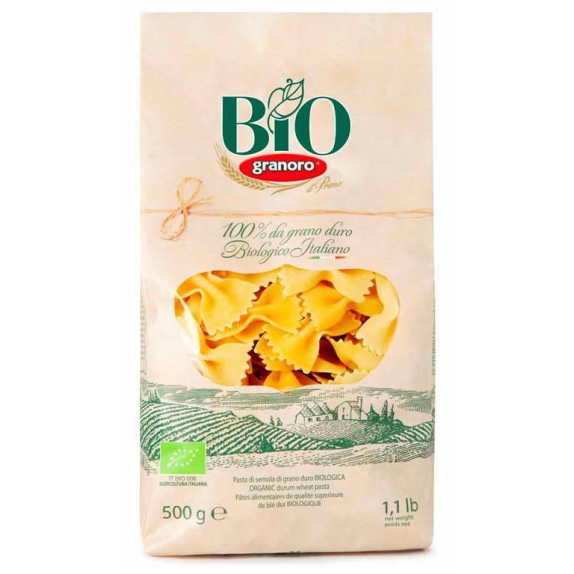 Makaron durum farfalle 500 g BIO Granoro cena 5,75zł