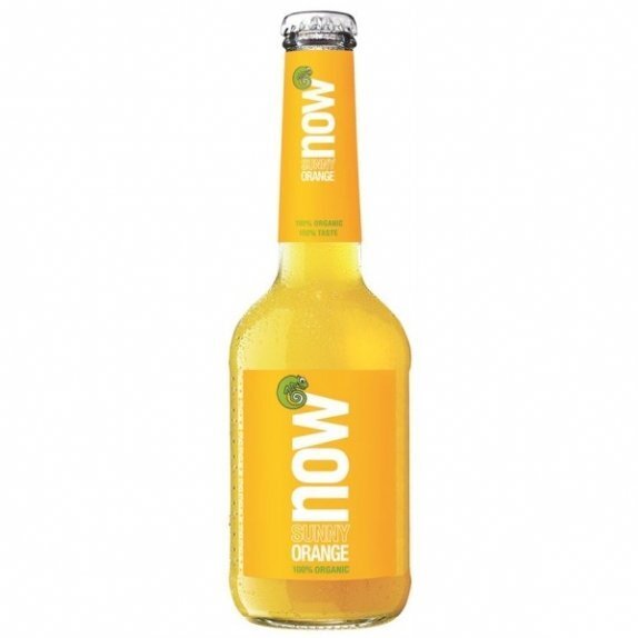 Now napój gazowany o smaku pomarańczowym sunny orange 330 ml cena 8,69zł