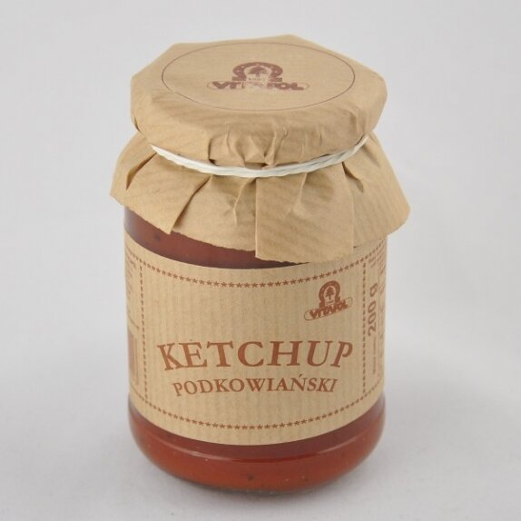 Ketchup podkowiański 200 g Vitapol cena 14,39zł