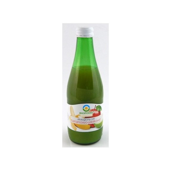 Sok bananowo-jabłkowy 300 ml BIO Bio Food cena 8,87zł