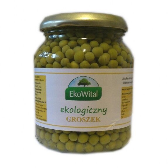 Groszek zielony 350 g BIO Eko-Wital cena 8,89zł