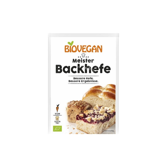 Drożdże suszone bezglutenowe 7 g BIO BioVegan cena 5,39zł