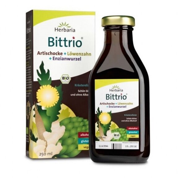 Eliksir ziołowy Bittrio 250 ml Herbaria cena 76,00zł