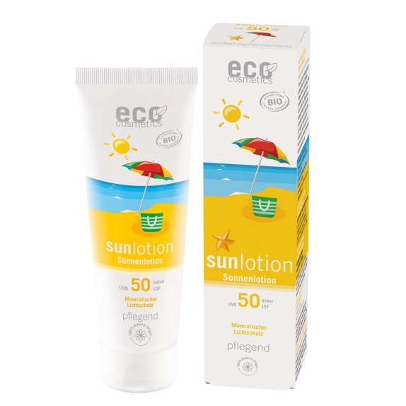 Eco cosmetics emulsja na słońce z granatem i owocem goji spf 50 125 ml LIPCOWA PROMOCJA! cena 74,99zł