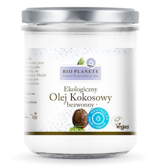 Olej kokosowy bezwonny 400 ml BIO Bio Planet cena 21,55zł