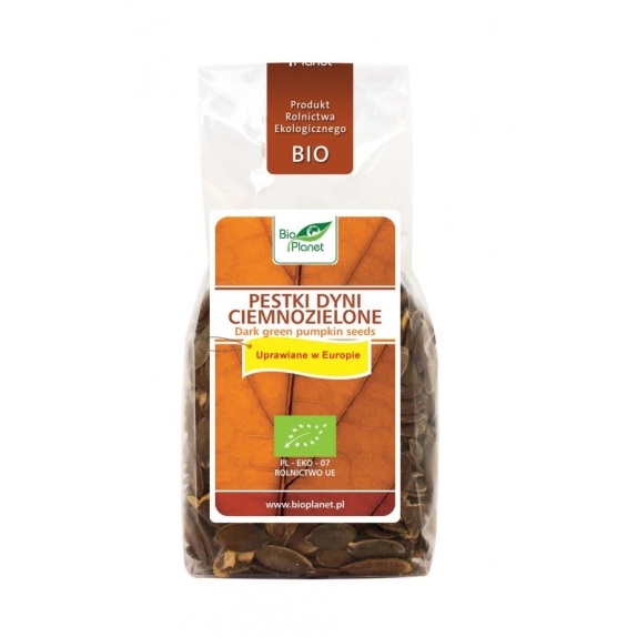 Pestki dyni 150 g (uprawiane w Europie) BIO Bio Planet cena 8,09zł