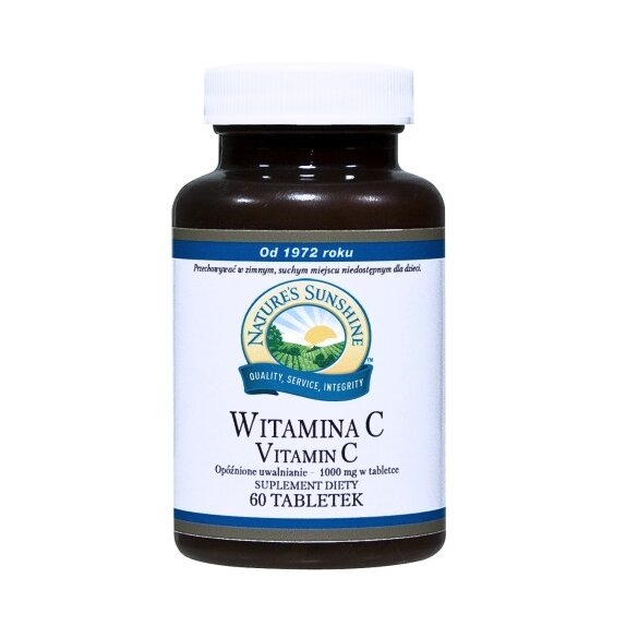 Nature's Sunshine Witamina C z bioflawonoidami 60 tabletek cena 86,79zł