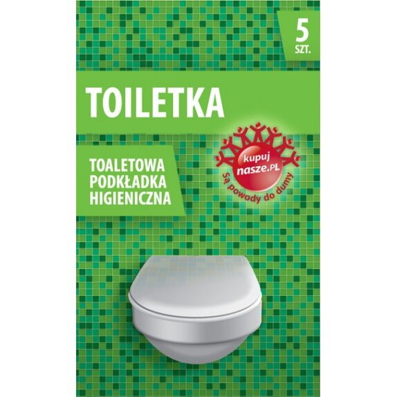 Podkładka toaletowa 5 sztuk Portica cena 2,20zł