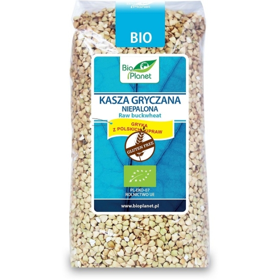 Kasza gryczana niepalona BIO 500 g Bio Planet cena 9,65zł