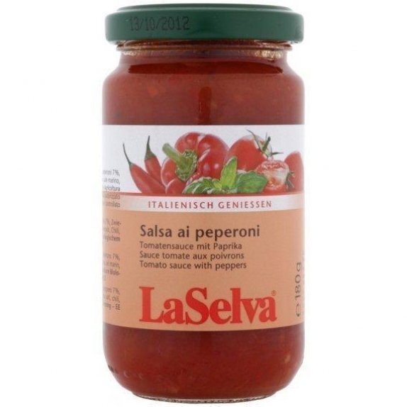 Sos pomidorowy z papryką 180 g LaSelva cena 10,65zł