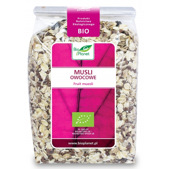 Musli owocowe 300 g BIO Bio Planet cena 9,45zł