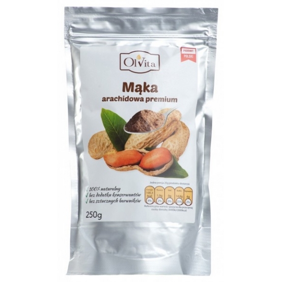 Mąka arachidowa 250 g Olvita cena 2,27$