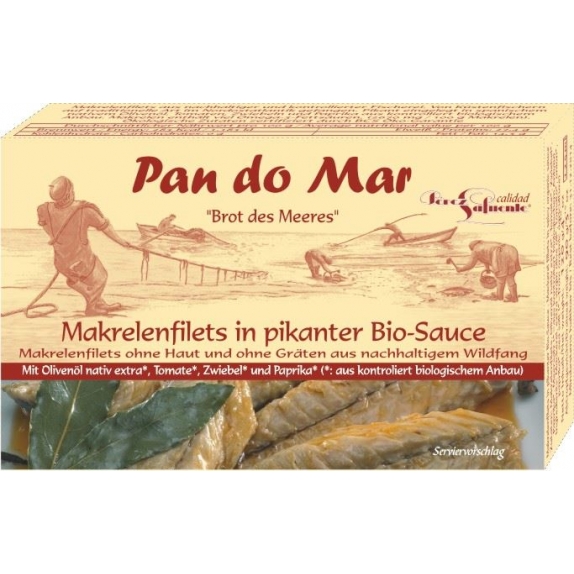 Makrela w pikantnym sosie 120 g Pan do Mar cena 14,99zł